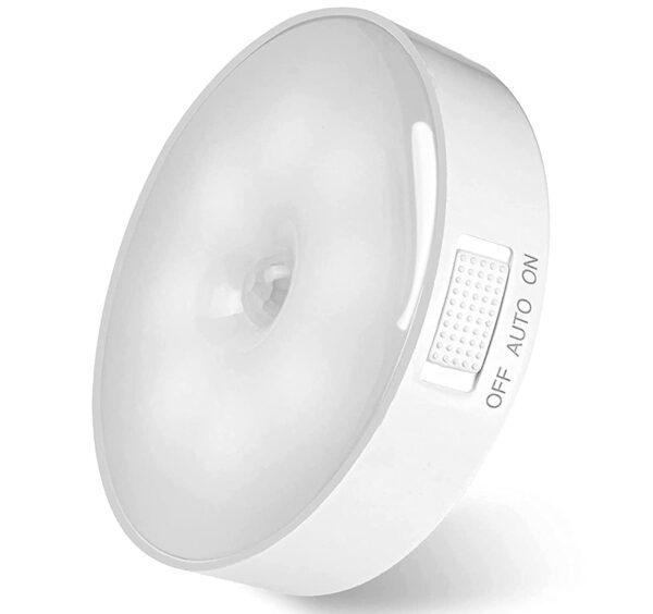 XERGY Motion Sensor Lights Wireless Body LED Night Light USB Rechargeable for Hallway, Wardrobe,Bedroom, Bathroom, Kitchen, Basement, Cupboard, Garage etc.